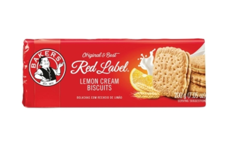 Bakers Red Label Lemon Biscuit 200G